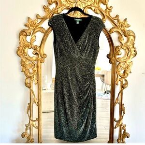 Ralph Lauren Black Elegant Cocktail Dress